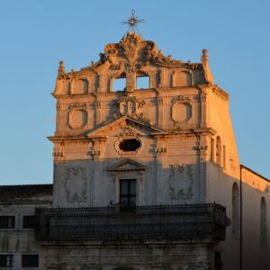 Particolare della Facciata - Chiesa Santa Lucia alla Badia