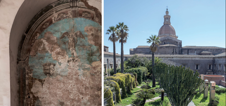 Il Monastero dei Benedettini a Catania