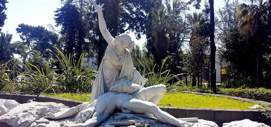 Aci e Galatea, Villa Belvedere