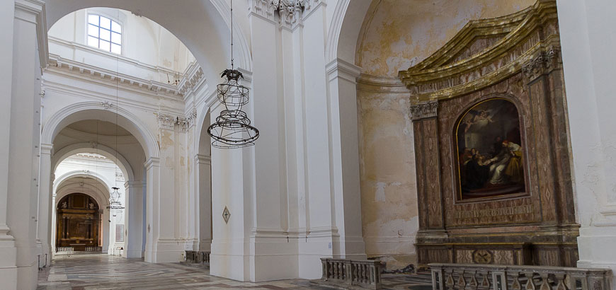 Interno della chiesa