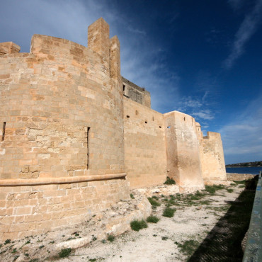 View of the Aragonese Castle