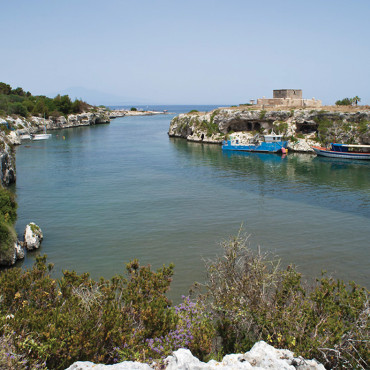 Veduta del Porto Canale di Brucoli
