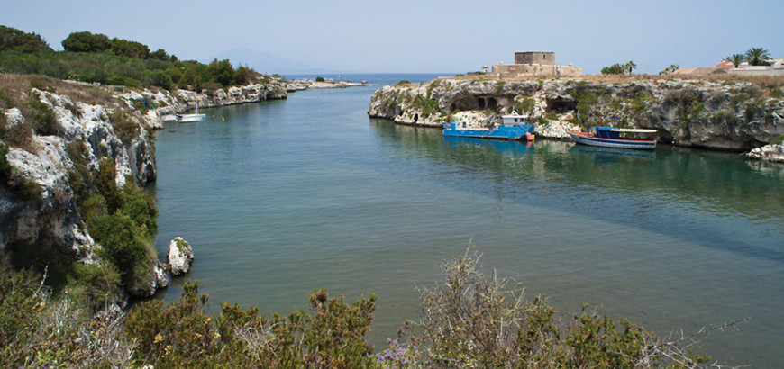 Veduta del Porto Canale di Brucoli