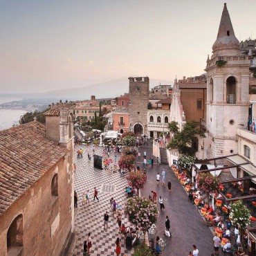 Taormina - vista della Chiesa di San Giuseppe