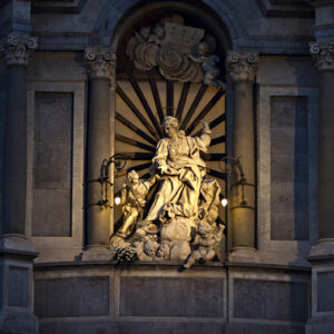 Particolare della facciata della cattedrale