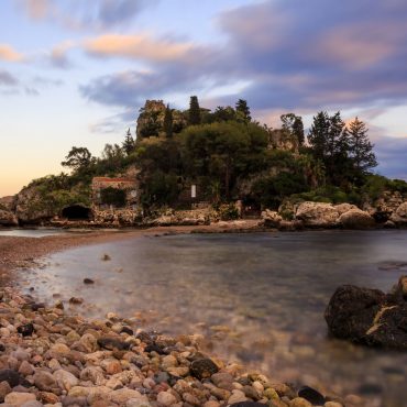 Isola Bella al tramonto