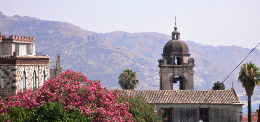 Vista del campanile della chiesa di San Pancrazio