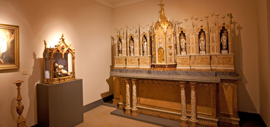 Particolare della collezione del museo diocesano