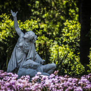 La statua Aci e Galatea