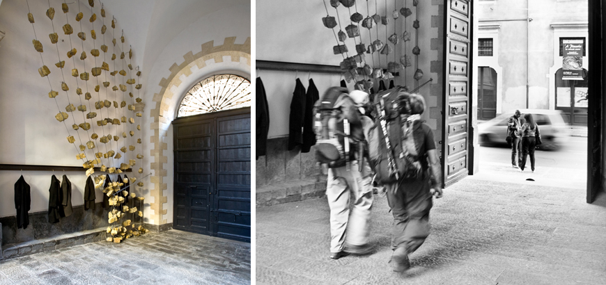 Ingresso, Palazzo Valle