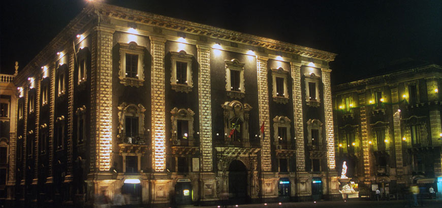 Veduta del palazzo