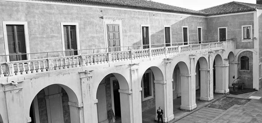 Vista sul cortile