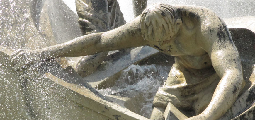 Fontana dei Malavoglia - dettaglio