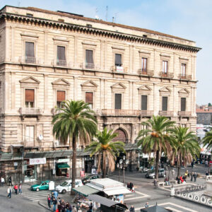 Veduta dall'alto di Piazza Stesicoro