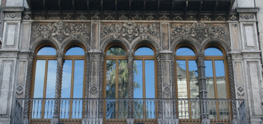 Facciata del teatro