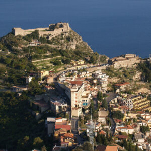 Vista del castello Saraceno
