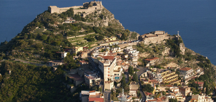 Vista del castello Saraceno