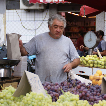 Il mercato di piazza Carlo Alberto