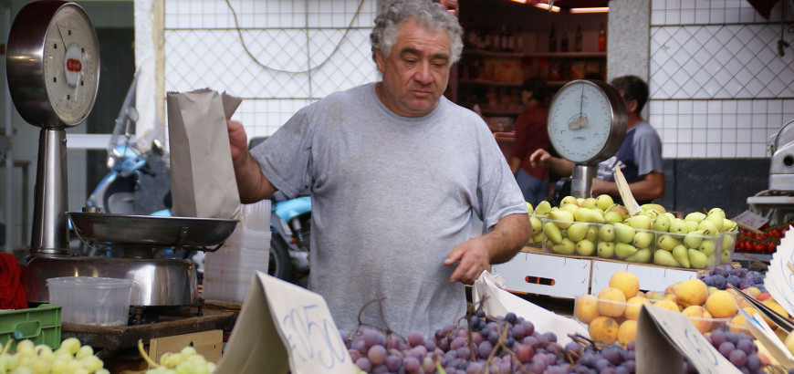 Il mercato di piazza Carlo Alberto