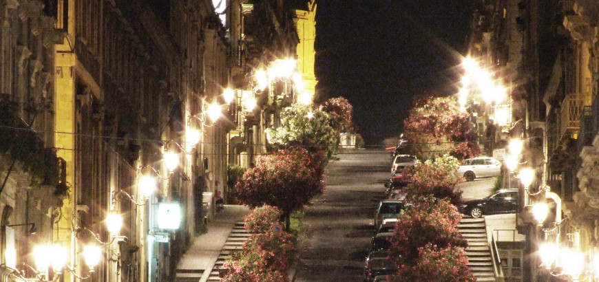 Slope of via Sangiuliano