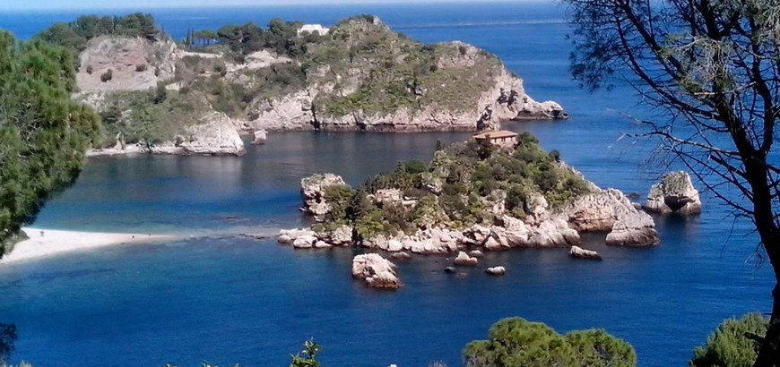 Isola Bella vista da Villa Caronia