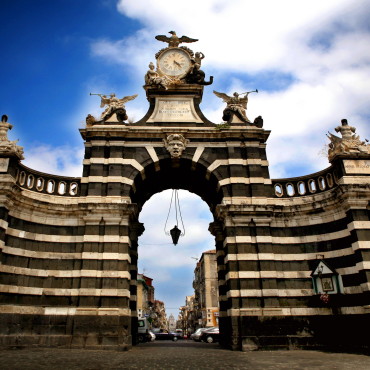 Veduta di porta Garibaldi
