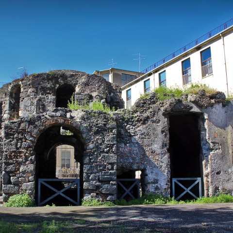 Vista delle terme