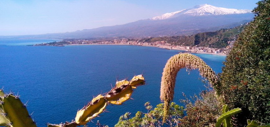 Panorma dalla villa Caronia