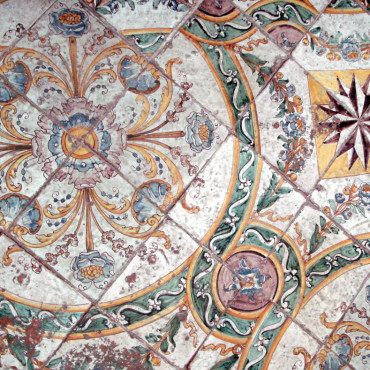 Il pavimento in ceramica