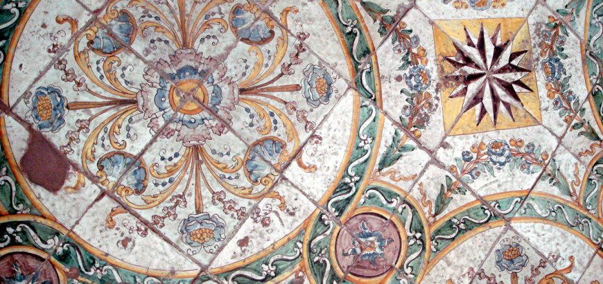 Il pavimento in ceramica