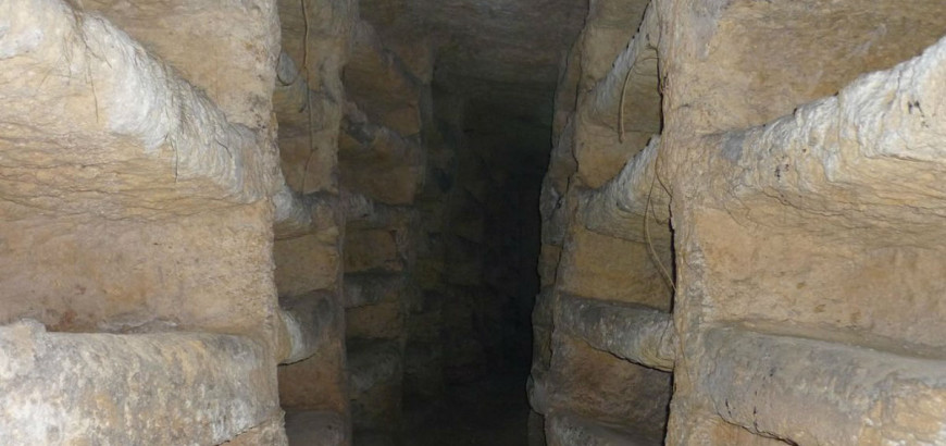 Ingresso della catacomba