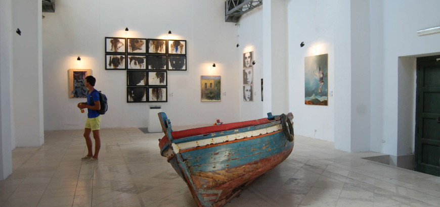 Interno della galleria