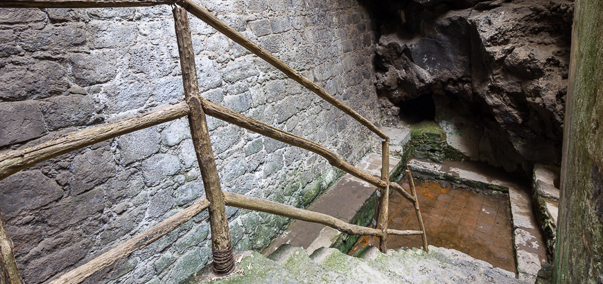 Veduta del pozzo