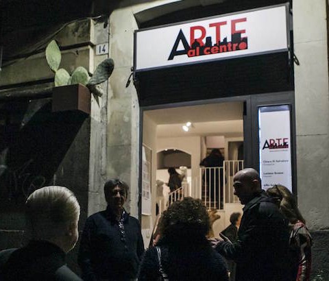 Entrance of "Arte al Centro"