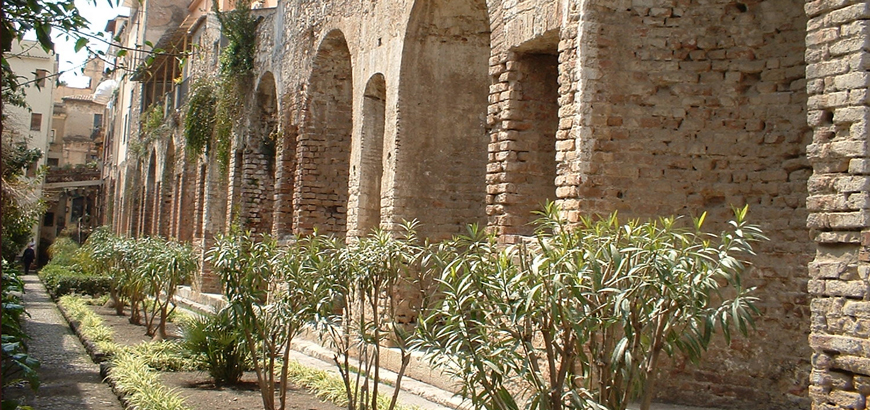 Vista delle naumachie