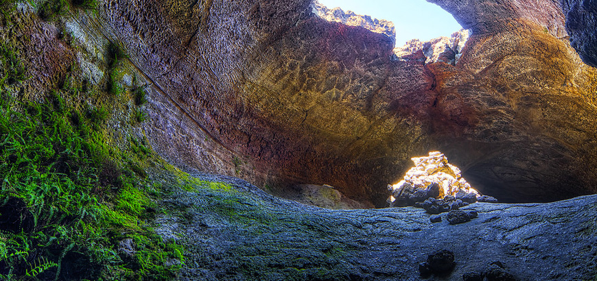 Grotta dei lamponi, Etna