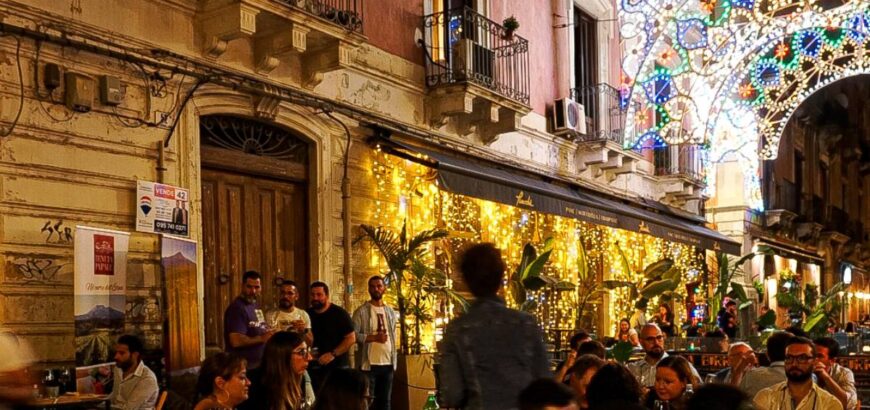 La movida in Via Gemmellaro