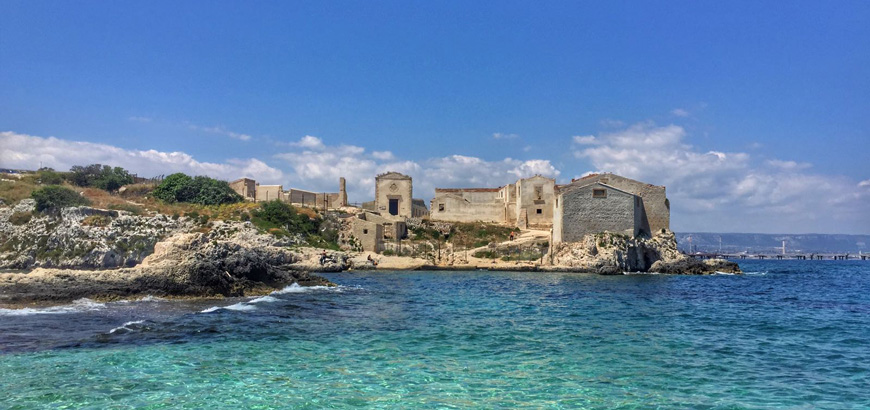 Veduta della Tonnara di Santa Panagia