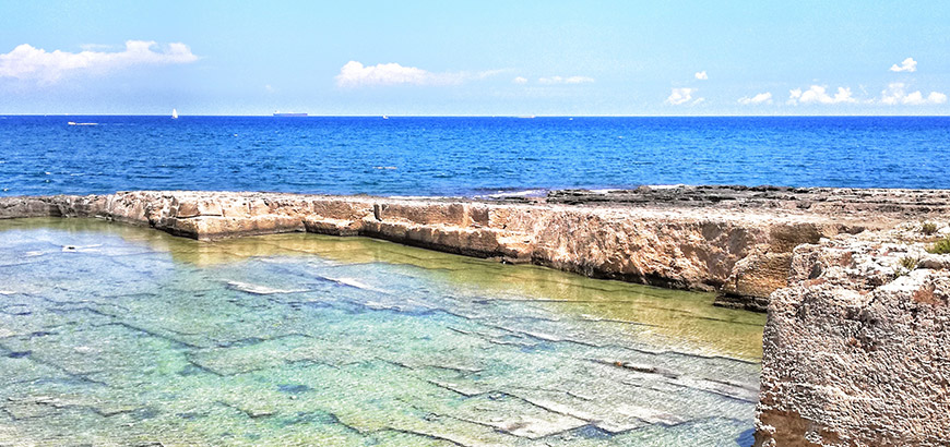 Le calette a Punta Mola