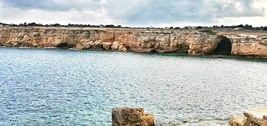 Il panorama da Punta Mola