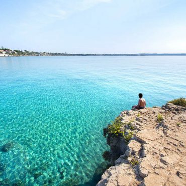 Il mare cristallino dell'Arenella