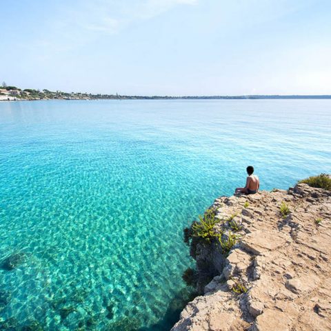 Il mare cristallino dell'Arenella