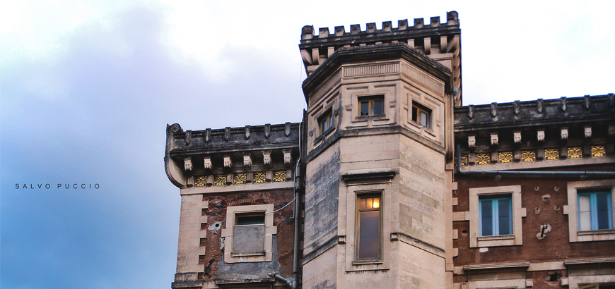 Detail of Villa Manganelli