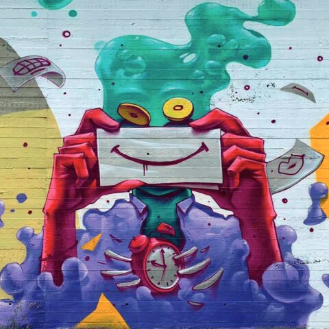 La street art a Catania