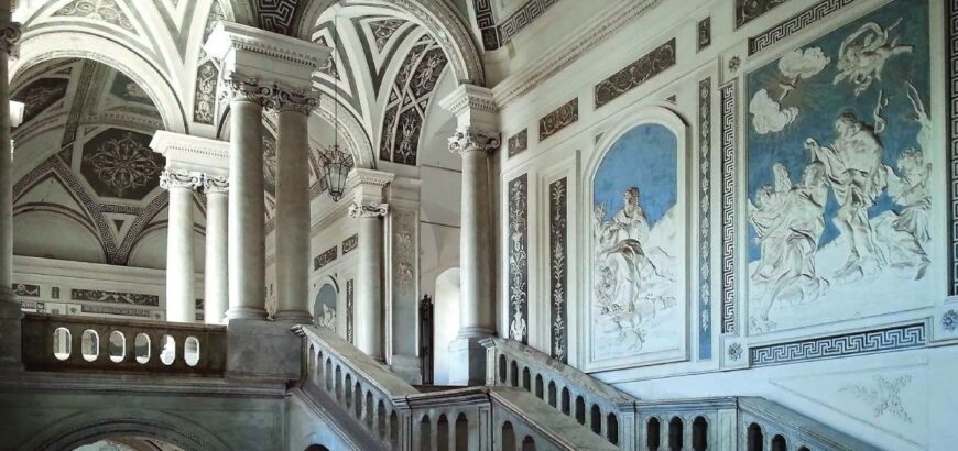 Scalinata del Monastero dei Benedettini