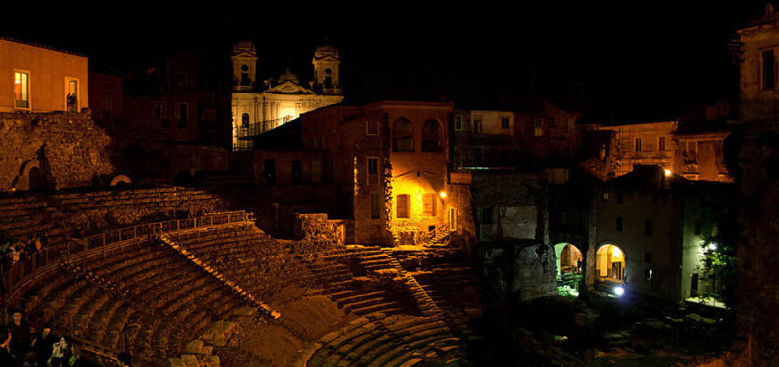 Teatro romano odeon a Catania