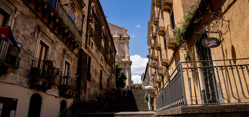 Alessi Staircase sixth stage Catania Rainbow
