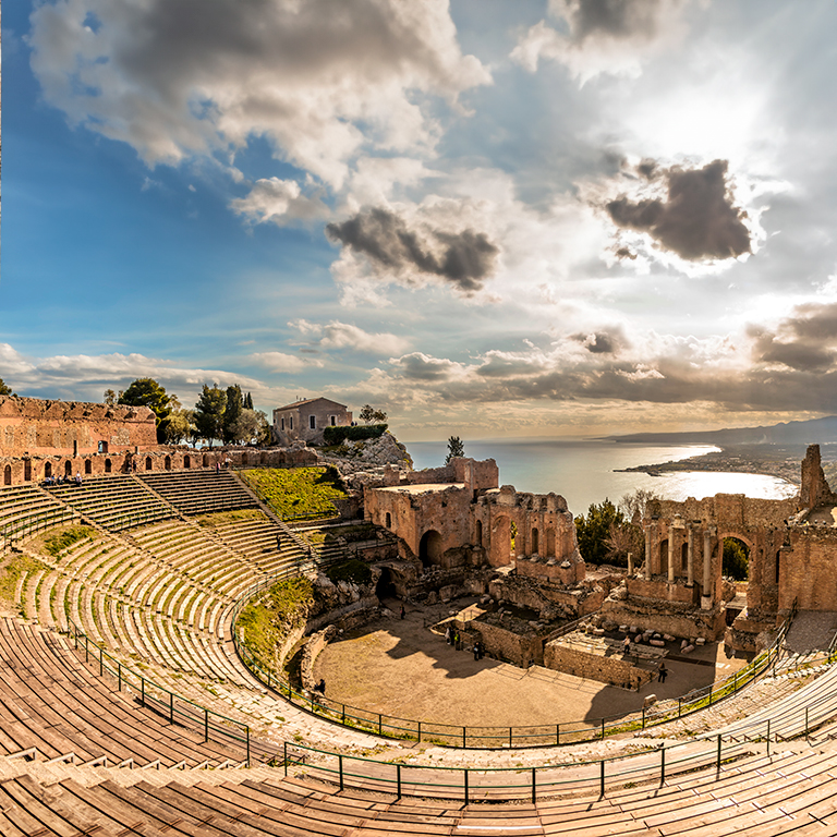 Panorama Teatro Greco di Taormina