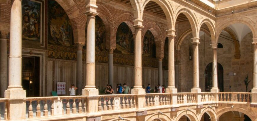 Inner court of the building