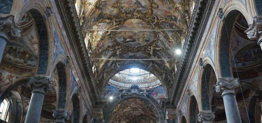 Frescoes of the church
